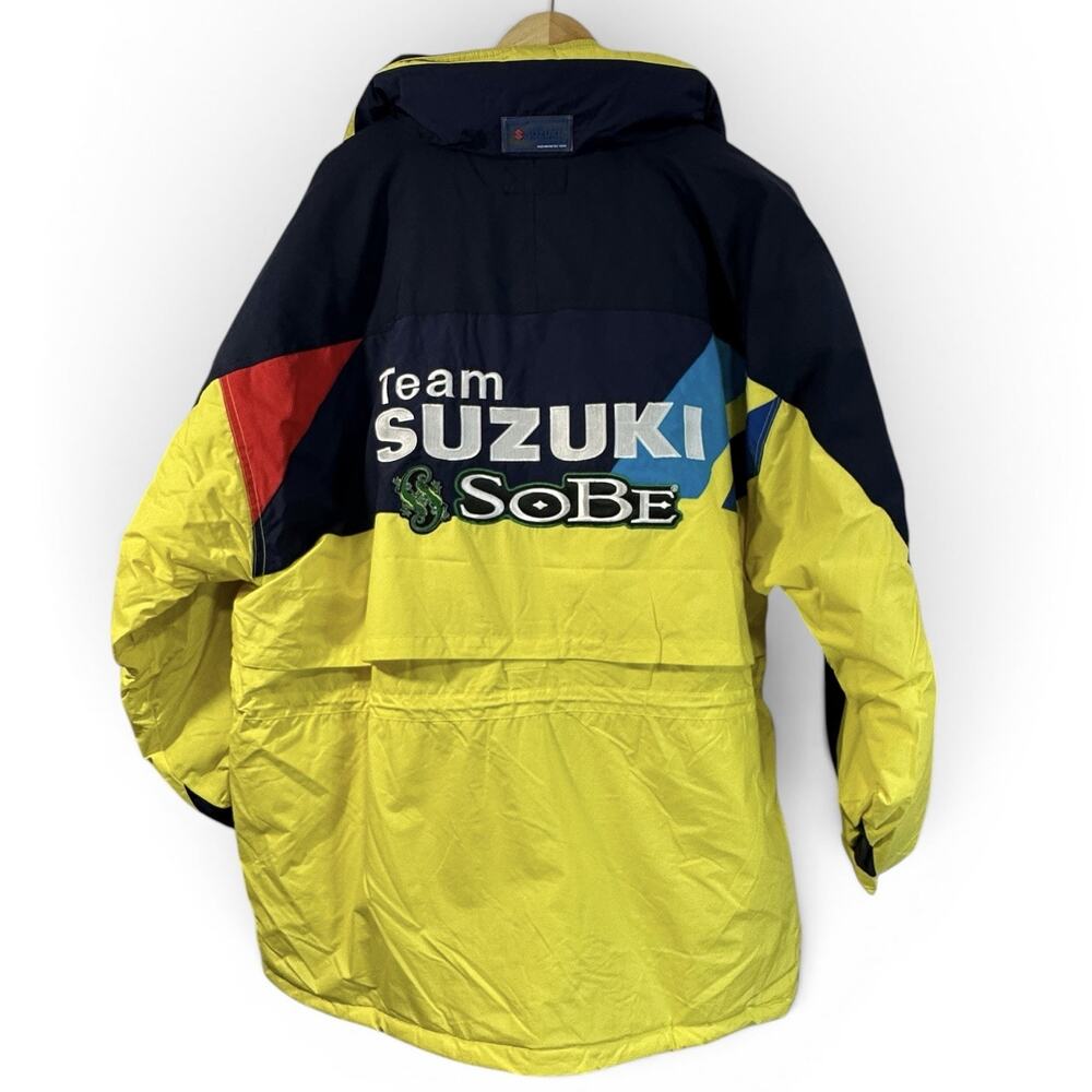 Vintage Suzuki SoBe Racing Team Jacket XXL Moto Parka Y2K NWT